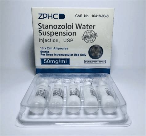 Zphc Stanozolol Water Suspension